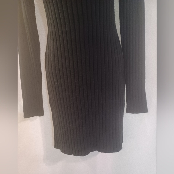 NWT Black Sweater Dress - Picture 2 of 12